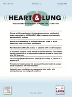 Heart & Lung: The Journal of Acute and Critical Care cover