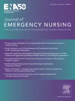 Journal of Emergency Nursing cover