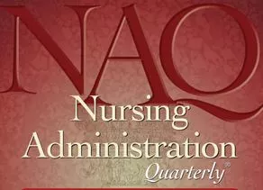 Nursing Administration Quarterly cover